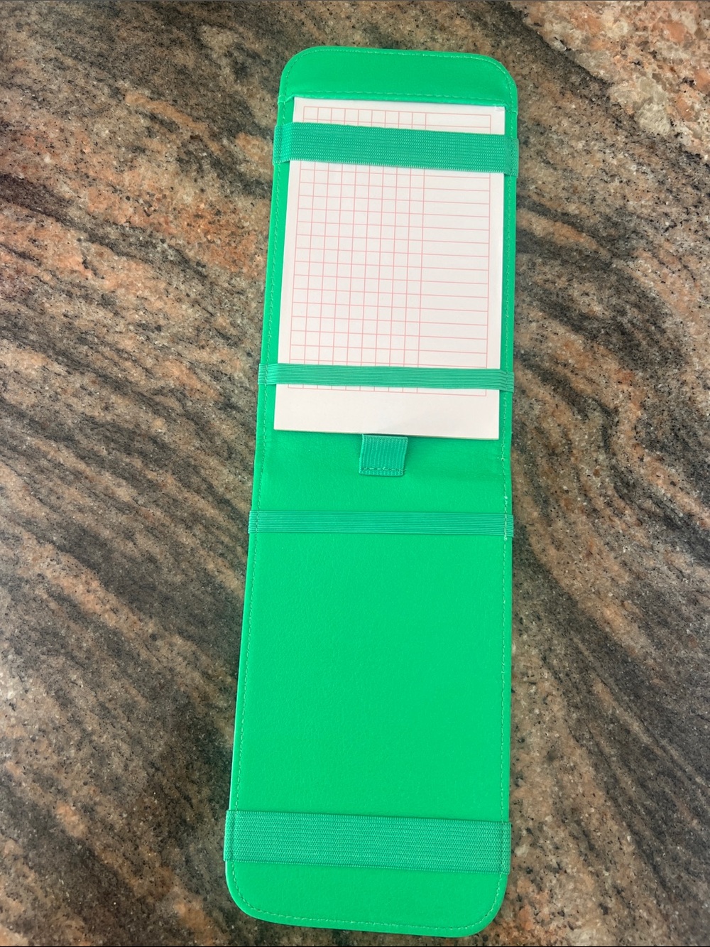 Lilly Pulitzer Blue, Green & White Floral Golf Score Card Holder & Notebook - Picture 6 of 6